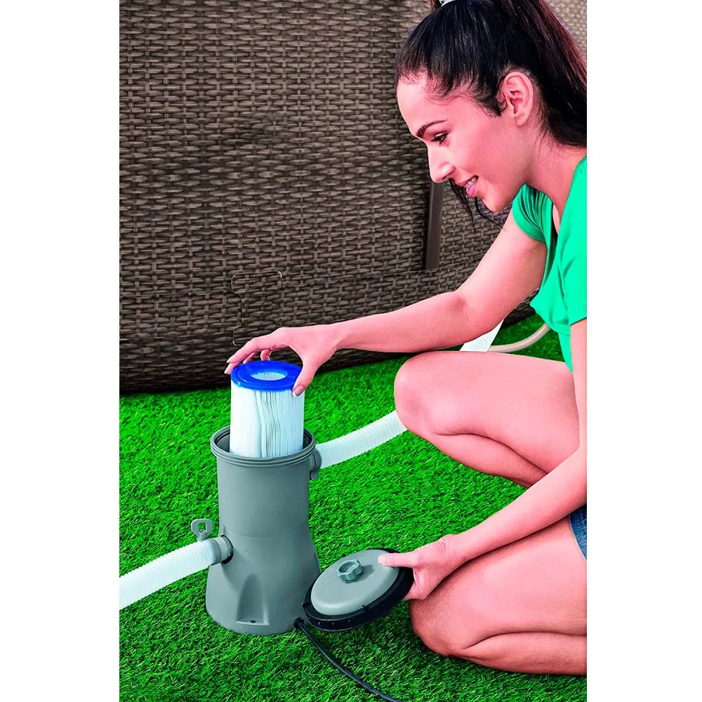 Bestway Behandlingsanlegg For Basseng På 3028 Liter, Multicolor, One Size Bestway Behandlingsanlegg For Basseng På 3028 Liter, Multicolor, One Size