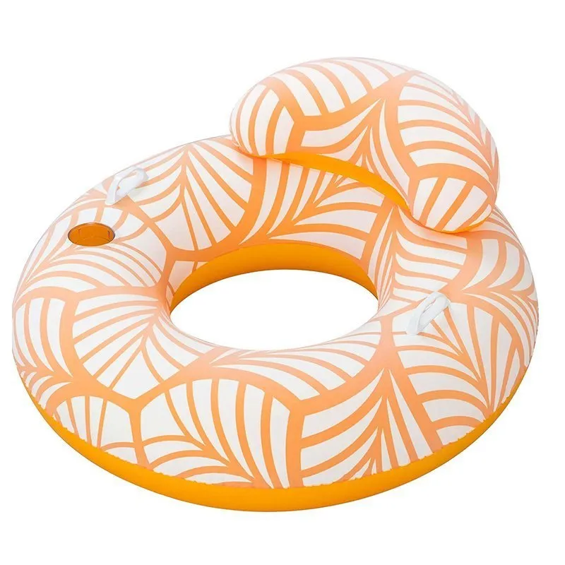 Bestway Confort Deluxe Flytende Stol unisex, Orange / white, 118 x 117cm Bestway Confort Deluxe Flytende Stol unisex, Orange / white, 118 x 117cm