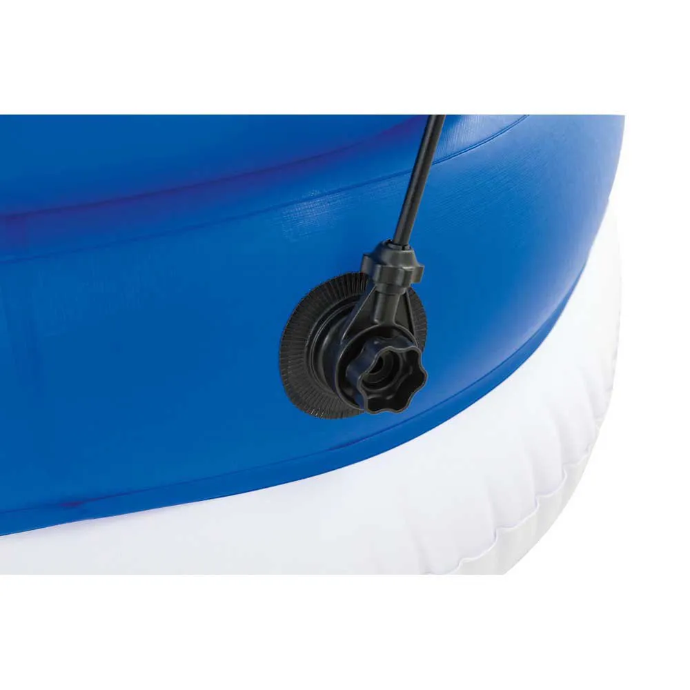 Bestway Coolerz Den Morsomme Oppblåsbare Lenestolen unisex, White / royal, 198 x 104cm