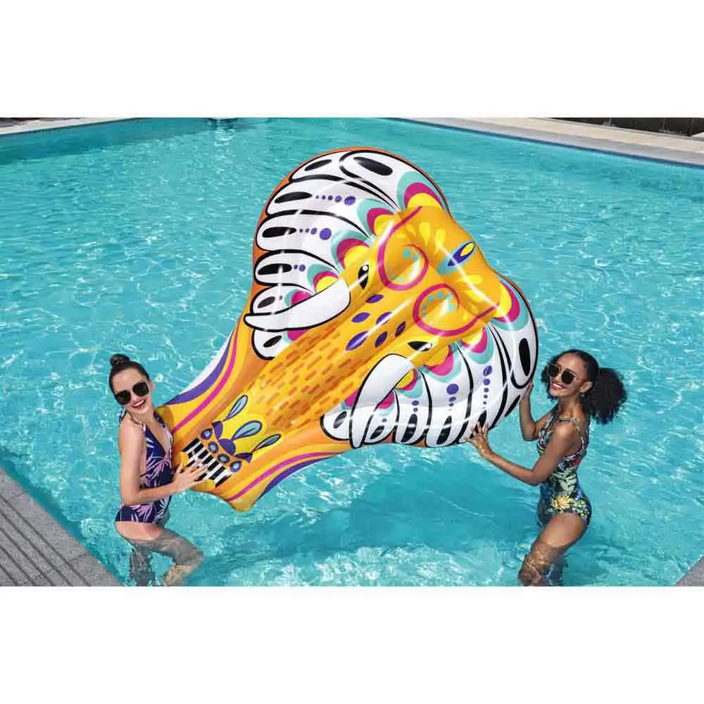 Bestway Elefant Luftmadrass Basseng unisex, Multicolour, 183 x 153cm
