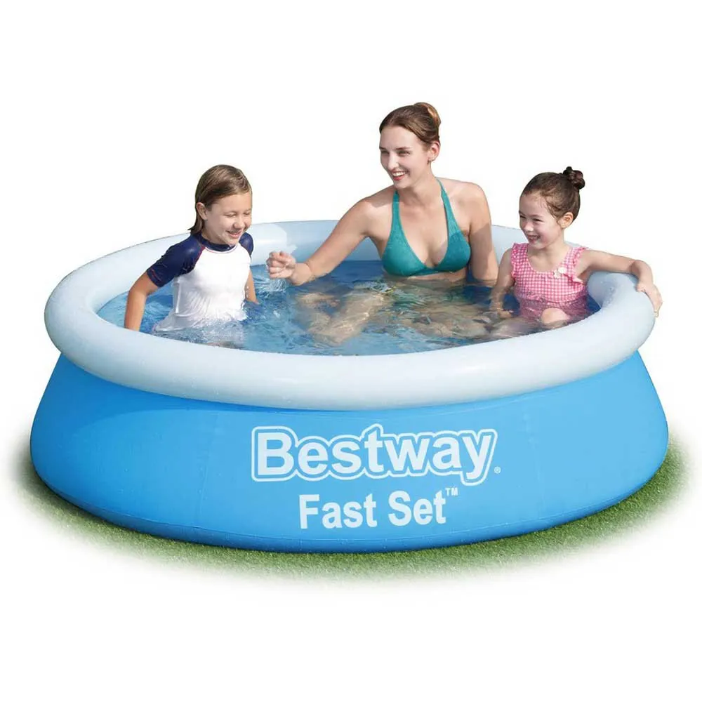 Bestway Fast Set 183x51 Cm Rund Oppblåsbar Basseng unisex, Blue, 940L