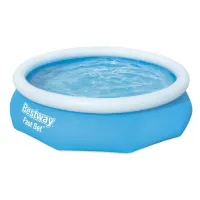 Bestway Fast Set Ø 305x76 Cm Rund Oppblåsbar Basseng unisex Bestway Fast Set Ø 305x76 Cm Rund Oppblåsbar Basseng unisex