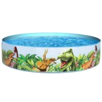 Bestway Fill N Fun Dinosaur Rundt Basseng unisex Bestway Fill N Fun Dinosaur Rundt Basseng unisex
