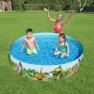 Bestway Fill N Fun Dinosaur Rundt Basseng unisex, Blue, 183 x 38cm