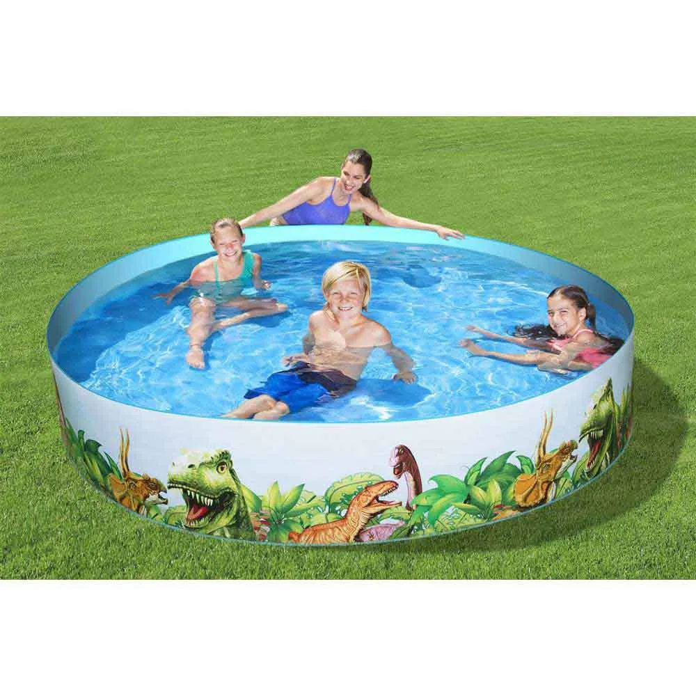 Bestway Fill ´n Fun Dinosaurs 244x46 Cm Basseng unisex, Multicolour, 2074L