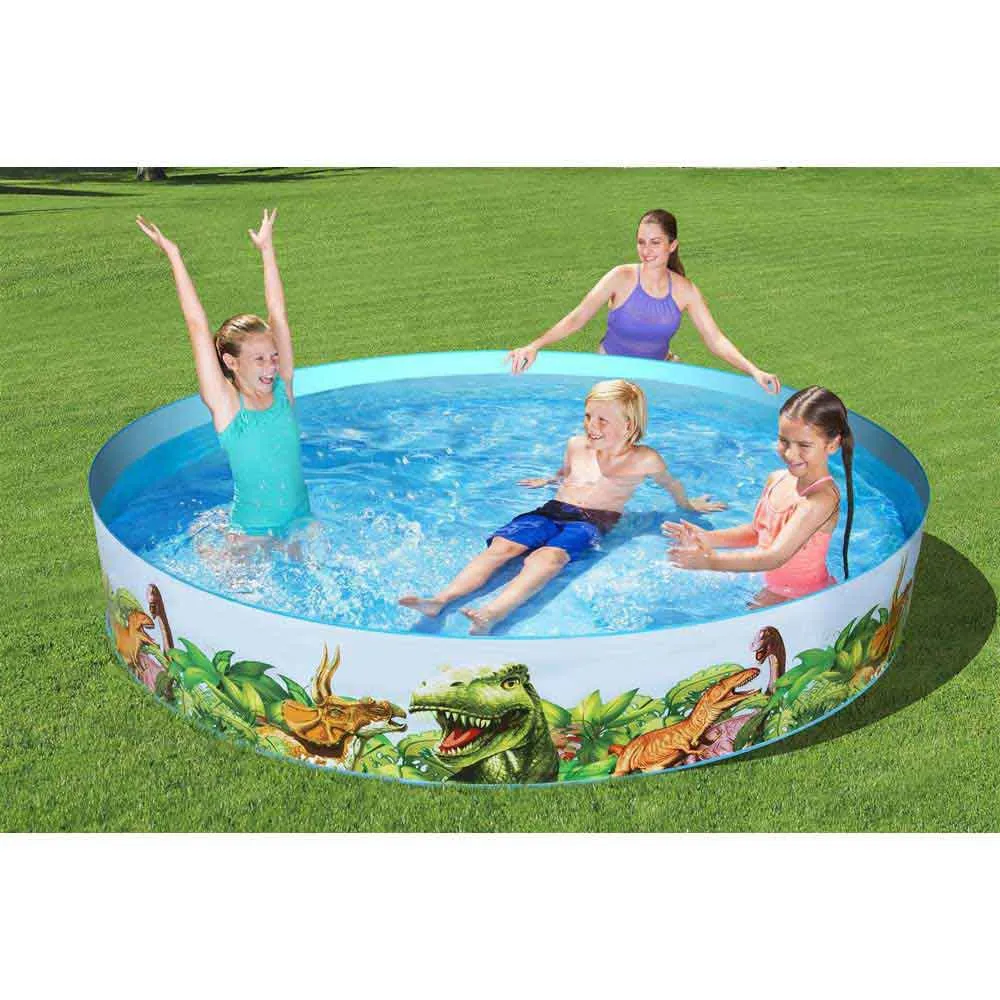Bestway Fill ´n Fun Dinosaurs 244x46 Cm Basseng unisex, Multicolour, 2074L