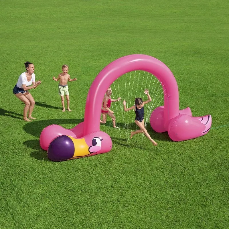 Bestway Flamingo Jumbo-sprinkler unisex, Pink, 340 x 110 x 193cm