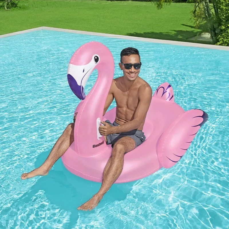 Bestway Flamingo Luftmadrass For Basseng unisex, Pink, 153 x 143cm