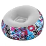 Bestway Floral Air Oppblåsbar Sofa, Multicolour, 112 x 112 x 66cm