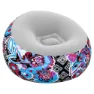 Bestway Floral Air Oppblåsbar Sofa, Multicolour, 112 x 112 x 66cm
