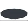 Bestway Flowclear Bassengtrekk 457 Cm unisex, Anthracite, 457cm