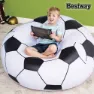Bestway Football Air Inflatable Sofa Oppblåsbar Sofa, White / black, +6Y