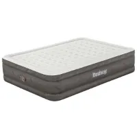 Bestway Fortech Tough Guard Twin Wave-beam Reinforced Dobbel Luftmadrass Med Innebygd Pumpe Bestway Fortech Tough Guard Twin Wave-beam Reinforced Dobbel Luftmadrass Med Innebygd Pumpe