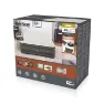 Bestway Fortech Tough Guard Twin Wave-beam Reinforced Dobbel Luftmadrass Med Innebygd Pumpe, Beige, 203 x 152 x 46cm