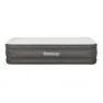 Bestway Fortech Tough Guard Twin Wave-beam Reinforced Enkel Luftmadrass Med Innebygd Pumpe, Beige, 191 x 97 x 46cm