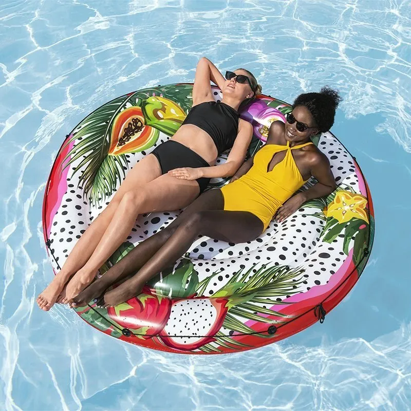 Bestway Fruits Oppblåsbar øy unisex, Multicolor, 188cm Bestway Fruits Oppblåsbar øy unisex, Multicolor, 188cm