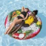 Bestway Fruits Oppblåsbar øy unisex, Multicolor, 188cm
