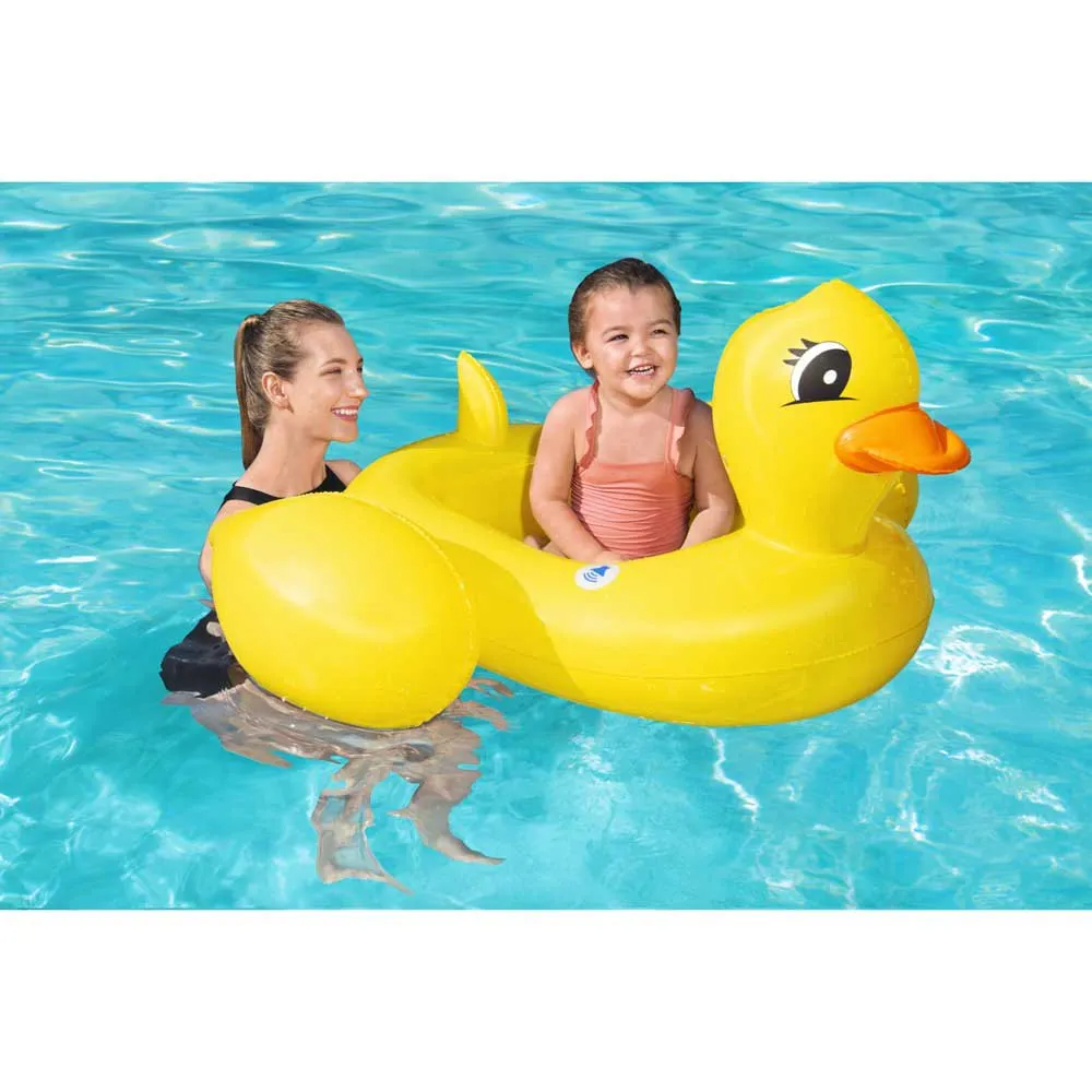 Bestway Funspeakers Duck Barns Oppblåsbare Båt unisex, Yellow, 102 x 99cm Bestway Funspeakers Duck Barns Oppblåsbare Båt unisex, Yellow, 102 x 99cm