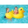 Bestway Funspeakers Duck Barns Oppblåsbare Båt unisex, Yellow, 102 x 99cm