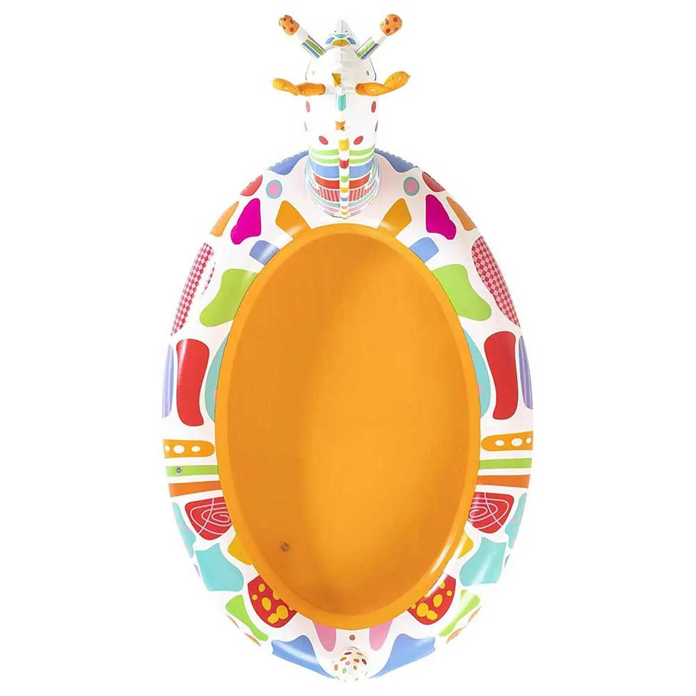 Bestway Goovy Giraffe Sprayer 266x157x127 Cm Ovalt Oppblåsbart Basseng unisex, Orange / white, 220L Bestway Goovy Giraffe Sprayer 266x157x127 Cm Ovalt Oppblåsbart Basseng unisex, Orange / white, 220L