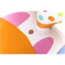 Bestway Goovy Giraffe Sprayer 266x157x127 Cm Ovalt Oppblåsbart Basseng unisex, Orange / white, 220L