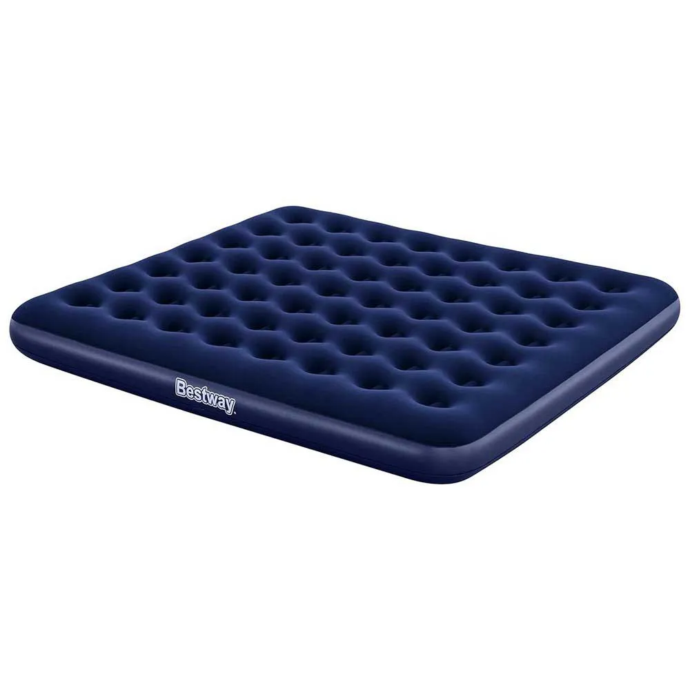 Bestway Horizon 203x183x22 Cm Dobbel Luftmadrass, Blue, 203 x 183 x 22cm