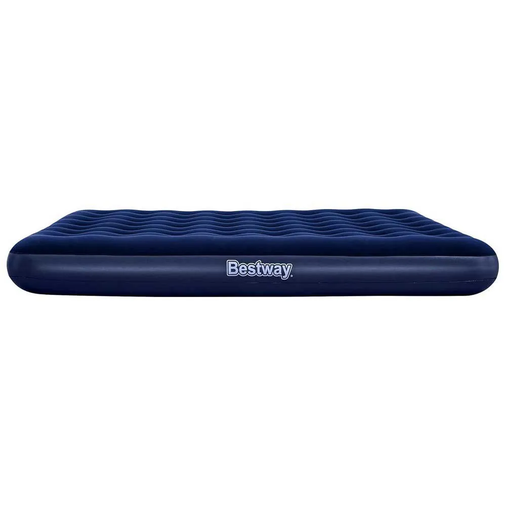 Bestway Horizon 203x183x22 Cm Dobbel Luftmadrass, Blue, 203 x 183 x 22cm