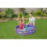 Bestway Intergalactic Surprise 102x25 Cm Rund Oppblåsbar Basseng unisex, Multicolour, 101L
