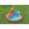Bestway Lava Lagoon 265x265x104 Cm Ovalt Oppblåsbart Basseng unisex, Orange / blue, 208L