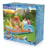Bestway Lava Lagoon 265x265x104 Cm Ovalt Oppblåsbart Basseng unisex, Orange / blue, 208L