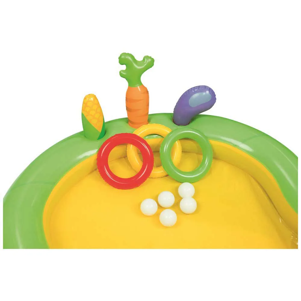 Bestway Lil´farmer 175x147x102 Cm Ovalt Oppblåsbart Basseng unisex, Red / yellow / green, 121L Bestway Lil´farmer 175x147x102 Cm Ovalt Oppblåsbart Basseng unisex, Red / yellow / green, 121L