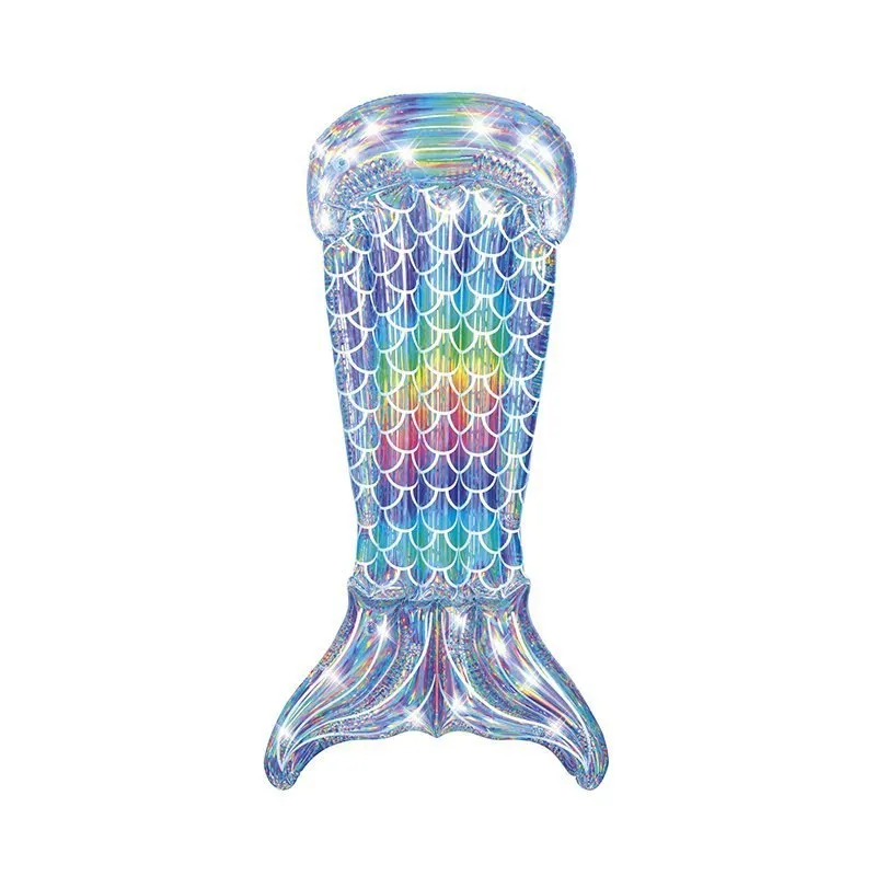 Bestway Mermaid Tail Luftmadrass For Basseng unisex, Blue / multicolor, 193 x 101cm