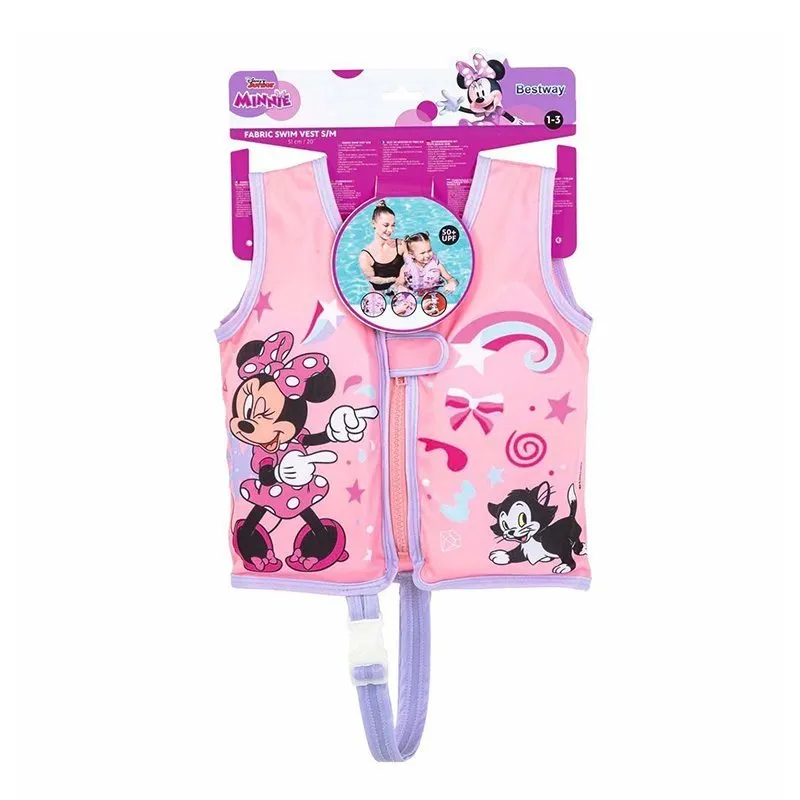 Bestway Minnie Svømmevest unisex, Pink, 12MON-3Y