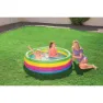 Bestway Ø157x46 Cm Rund Oppblåsbar Basseng unisex, Multicolor, 522L