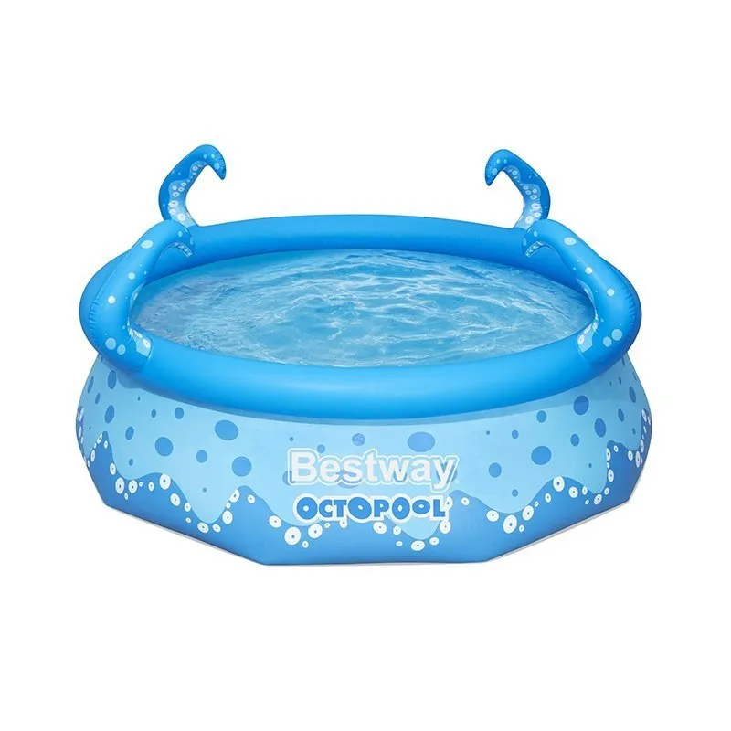 Bestway Octopool Ø274x76 Cm Rund Oppblåsbar Basseng unisex, Blue, 3153L