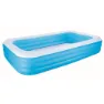 Bestway Oppblåsbar Basseng 305x183x56 Cm unisex, Blue / white, 305 x 183 x 56cm