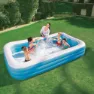 Bestway Oppblåsbar Basseng 305x183x56 Cm unisex, Blue / white, 305 x 183 x 56cm