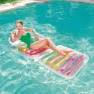 Bestway Oppblåsbar Lenestol I Høy Kvalitet 201x89 Cm unisex, Multicolour, One Size