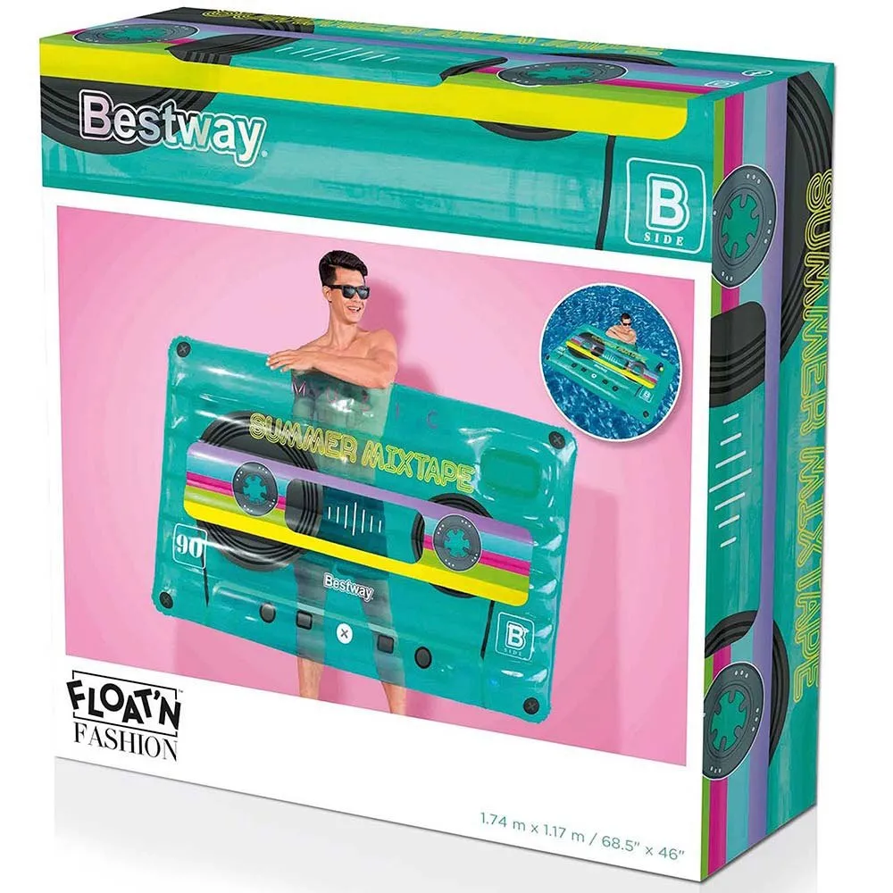 Bestway Oppblåsbar Oppblåsbar Tapekassett 174x117 Cm, Multicolor, One Size