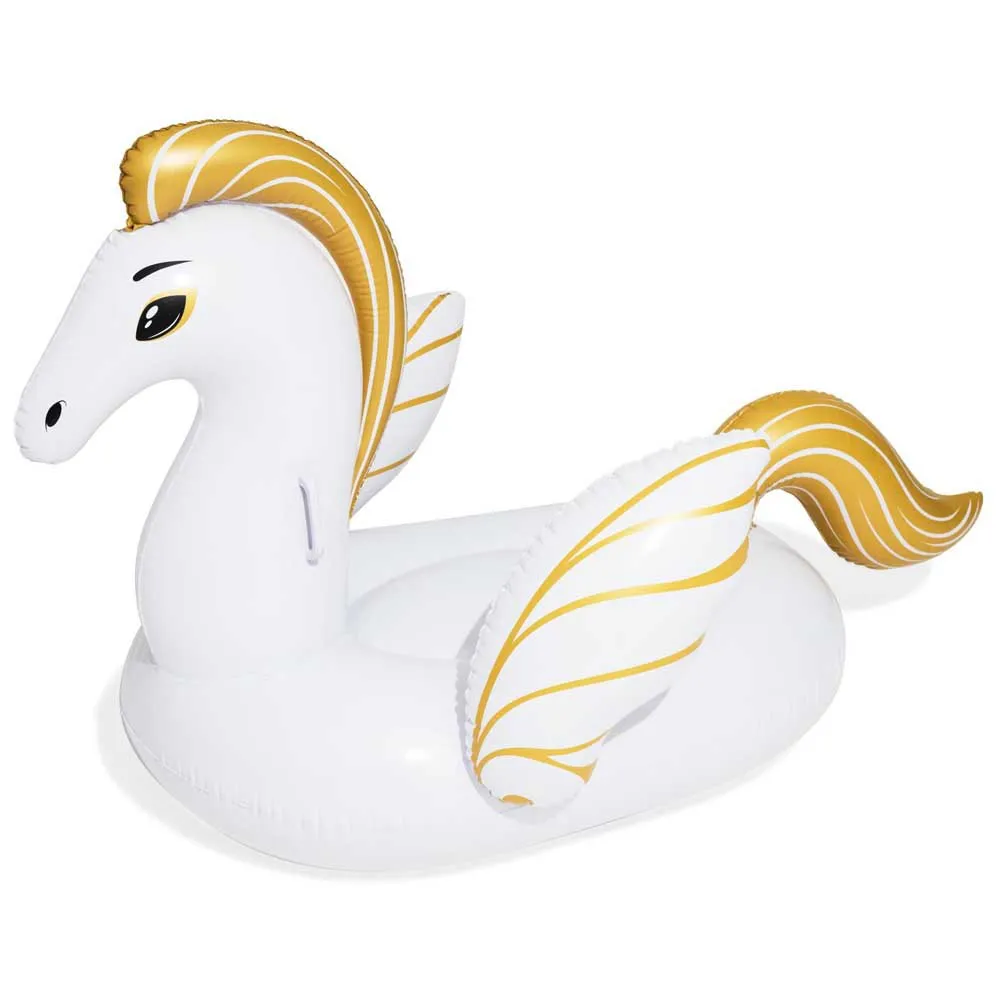 Bestway Pegasus Basseng Luftmadrass unisex, White / golden, 159 x 109cm