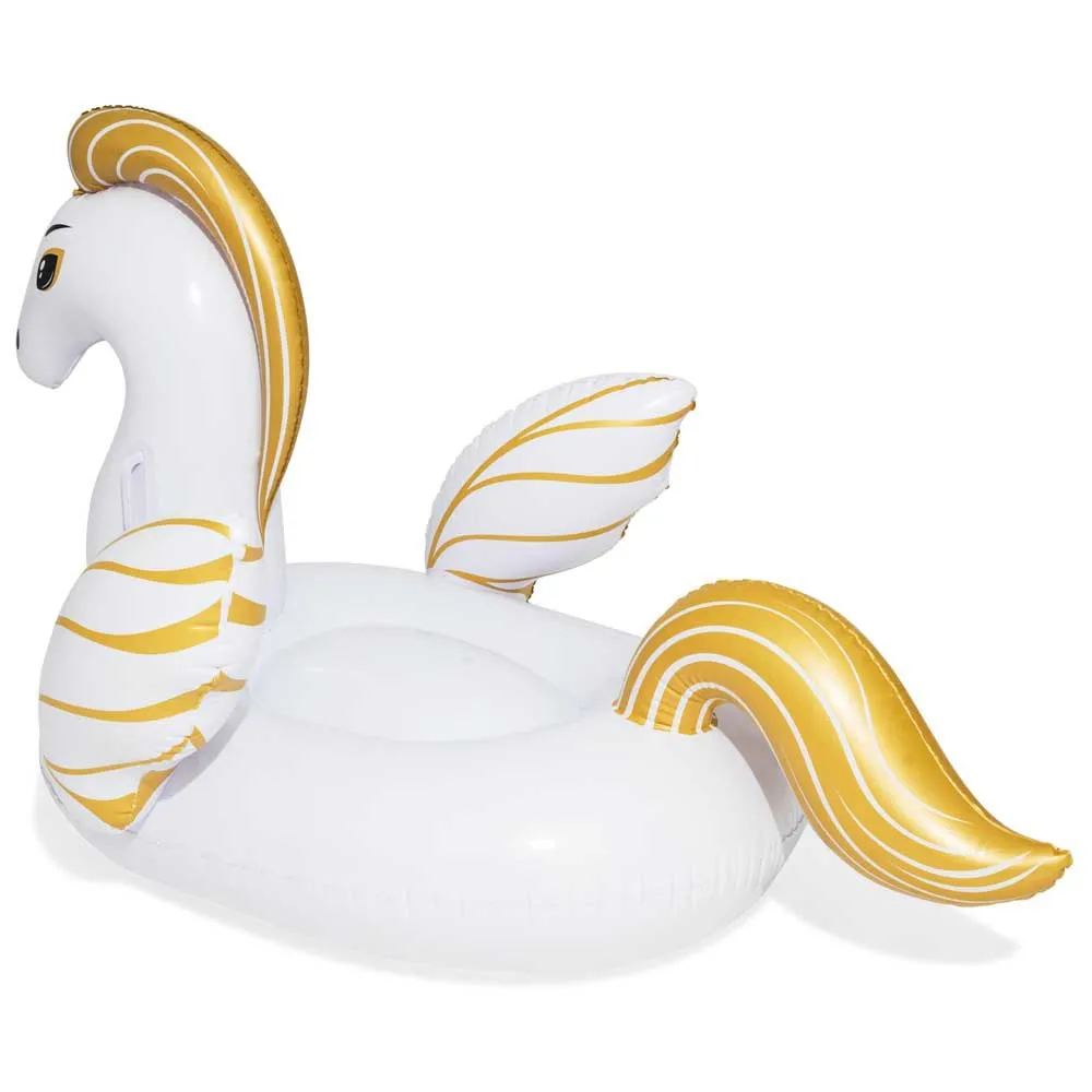 Bestway Pegasus Basseng Luftmadrass unisex, White / golden, 159 x 109cm