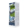 Bestway Power Steel Stone 412x201x122 Cm Stål Rektangulært Over Bakken Basseng Med Ramme, Grey / blue, 8124L
