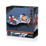 Bestway Rapid Rider Dobbeltrings Flytemadrass Med Håndtak unisex, Blue / white, 251 x 132cm
