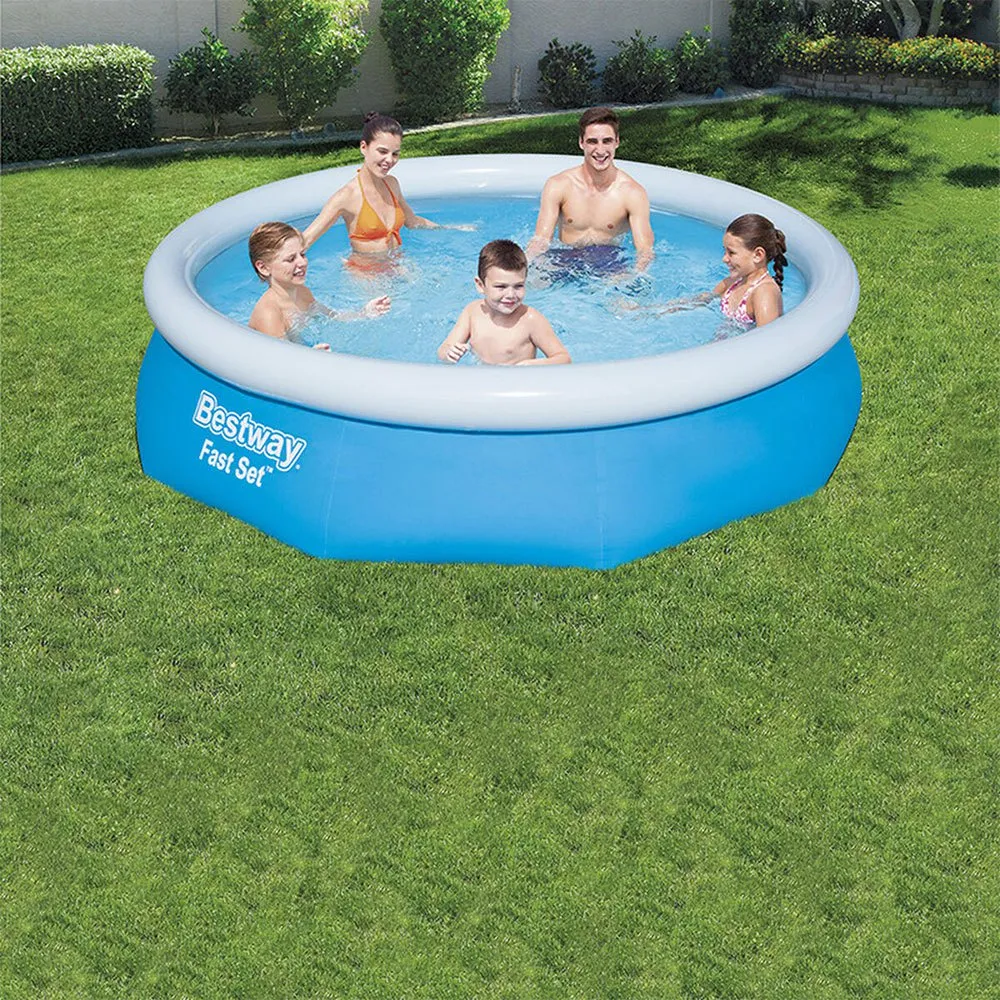 Bestway Raskt Oppblåsbar Basseng Ø Uten Skimmer 305x76 Cm unisex, Blue, 3800L
