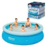 Bestway Raskt Oppblåsbar Basseng Ø Uten Skimmer 305x76 Cm unisex, Blue, 3800L