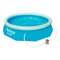 Bestway Rund Oppblåsbar Basseng 305x76 Cm unisex Bestway Rund Oppblåsbar Basseng 305x76 Cm unisex