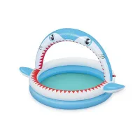 Bestway Shark Rund Oppblåsbar Basseng unisex Bestway Shark Rund Oppblåsbar Basseng unisex