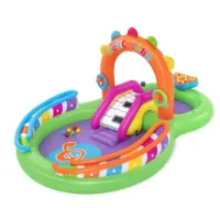 Bestway Sing N Splash Dobbelt Barnebasseng Med Baller 295x190 Cm unisex Bestway Sing N Splash Dobbelt Barnebasseng Med Baller 295x190 Cm unisex