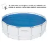 Bestway Solarskjerm For Svømmebasseng Med Metallstruktur Ø 427 Cm unisex, Blue, One Size