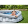 Bestway Space Ship 157x43 Cm Rund Oppblåsbar Basseng unisex, Grey / blue, 512L